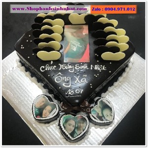 Bánh Sinh Nhật In Hình Ảnh - H267